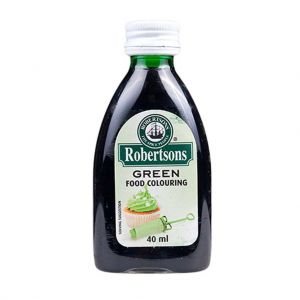 Corante Alimentar Verde Robertson's, 40 ml