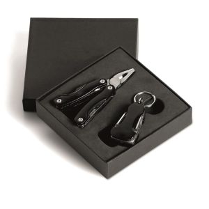 Conjunto de Multi-Ferramentas e Porta-Chaves Altitude Frontier, 2 Peças