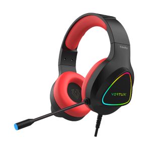 Headphones Fio Vertux Trinity Jogos, Preto