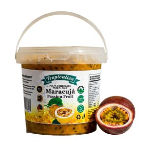 Polpa Congelada de Maracujá com Sementes, 1 kg