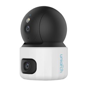 Câmera Wi‑Fi 3MP Uniarch UHO‑S3S‑M33D, Branca