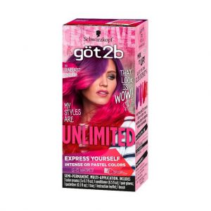 Tinta Got2B Semi-Permanente para Cabelo - Sunburst: 3 Cores em Creme