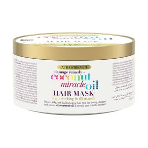 Máscara Capilar OGX Damage Remedy + Coconut Miracle Oil Extra Strength, 300ml