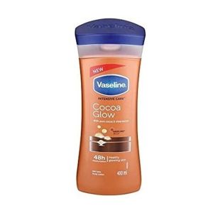 Loção Corporal Vaseline Intensive Care Cocoa Glow com Cacau e Karité, 400ml