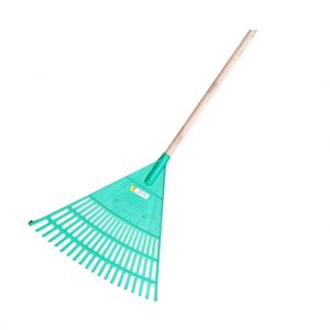 Vassoura Ancinho Verde Com Cabo