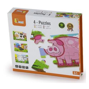 Puzzle Viga Fazenda, 48 pcs