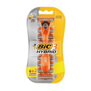 Barbeador de 3 Lâminas Bic 3 Hybrid