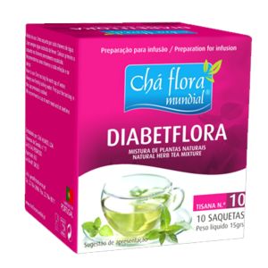Chá Flora Diabetflora, 10 un