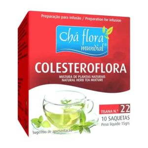 Chá Flora Colesteroflora, 10 un