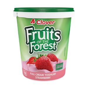 Iogurte Clover Fruit Forest Morango, 1 Kg