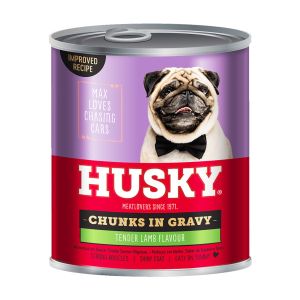 Comida para Cães Husky Tender Lambs, 385 g