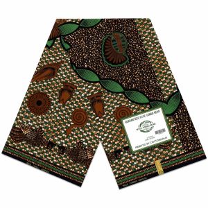 Capulana "Natureza Viva" Pushti 100% Algodão Premium