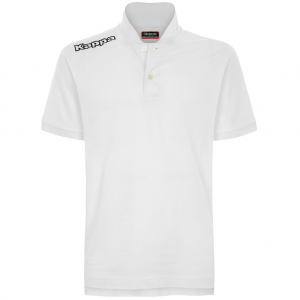 Polo Branca Masculina Kappa