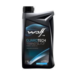 Óleo Motor Wolf Guardtech 15W40 Sl/Cf Diesel E Gasolina, 1L